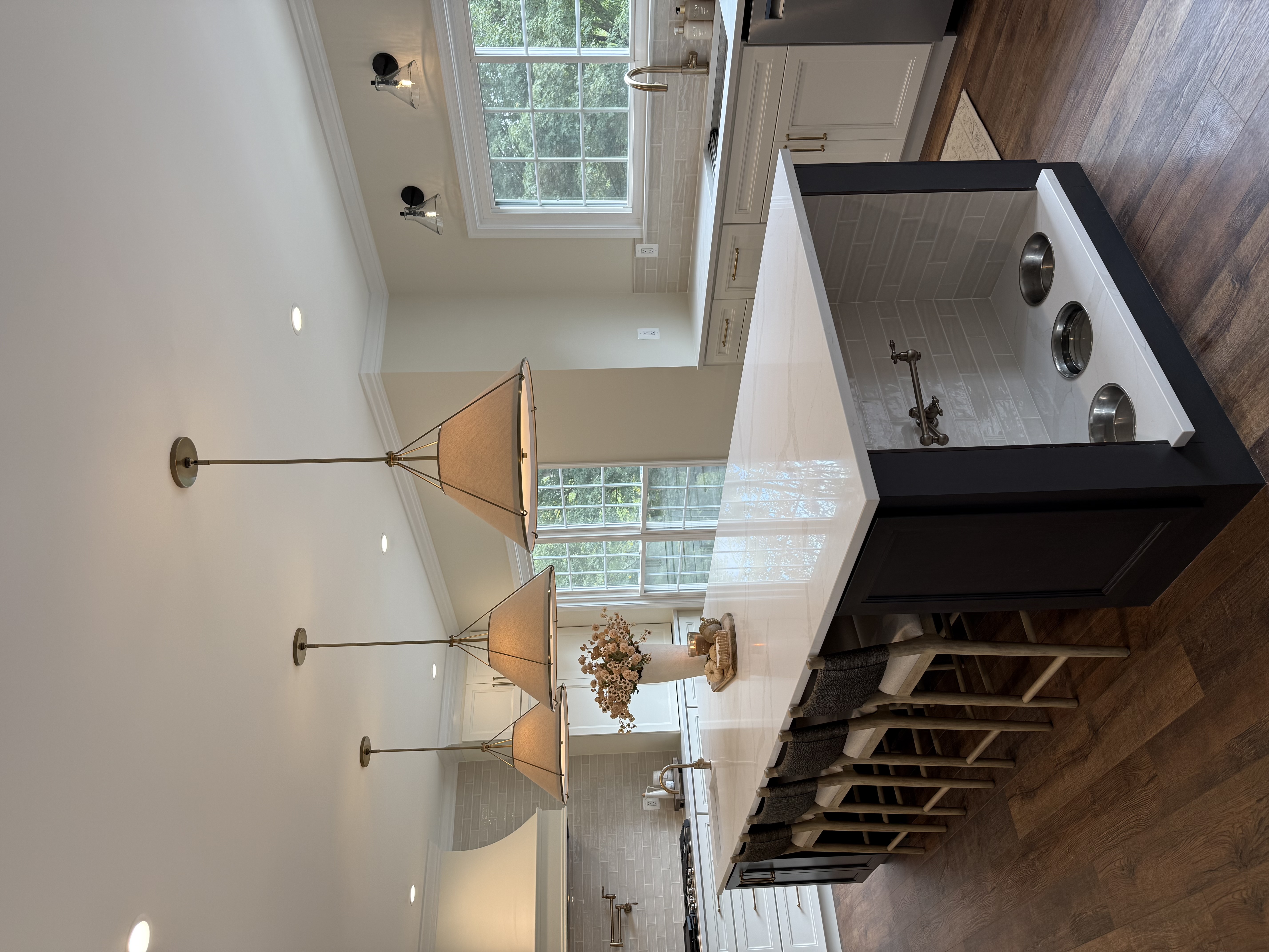 Kitchen remodel — natural light with hardwood floors